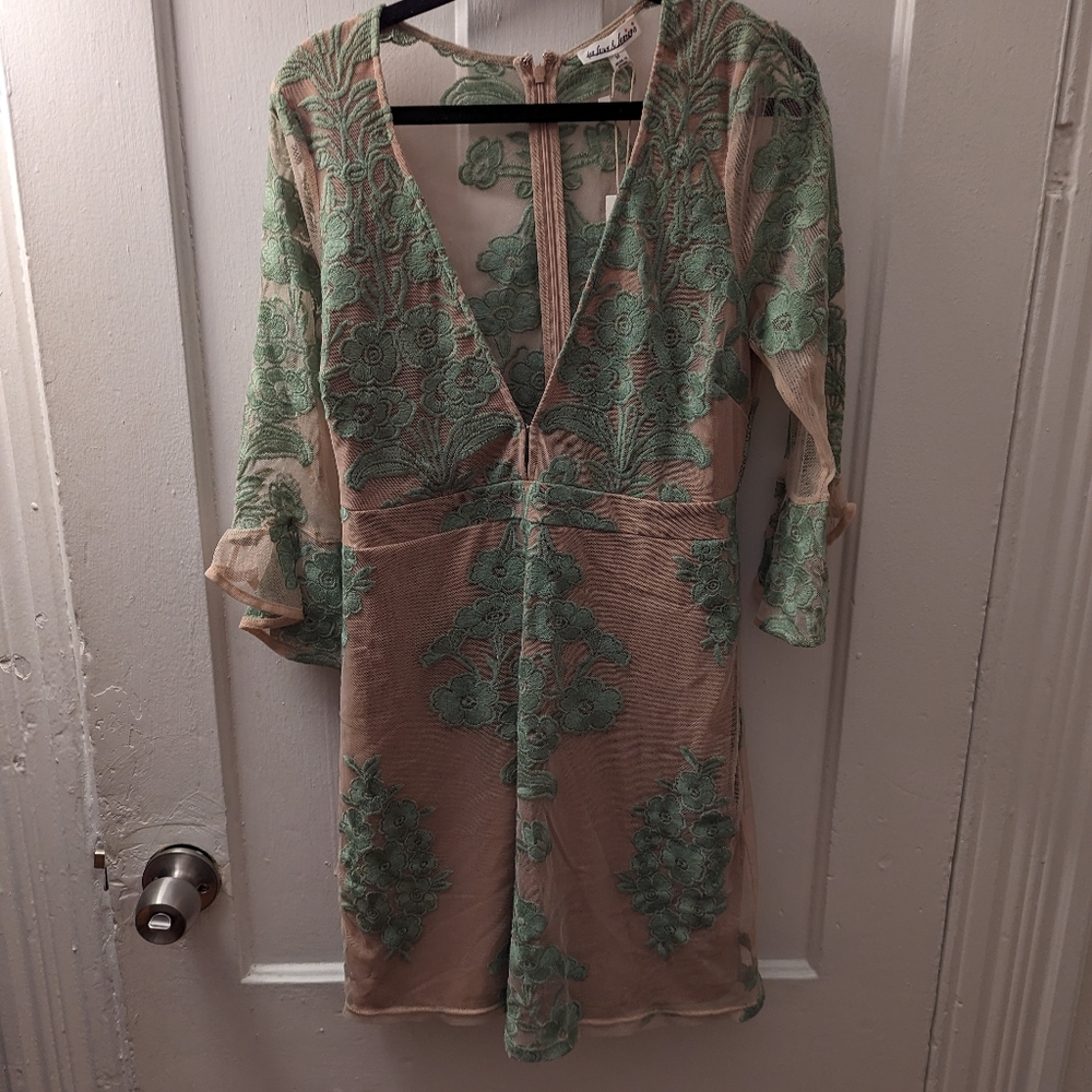 NWT For Love & Lemons Mini Dress
